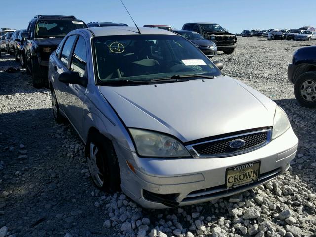 1FAFP34N97W205357 - 2007 FORD FOCUS ZX4 SILVER photo 1