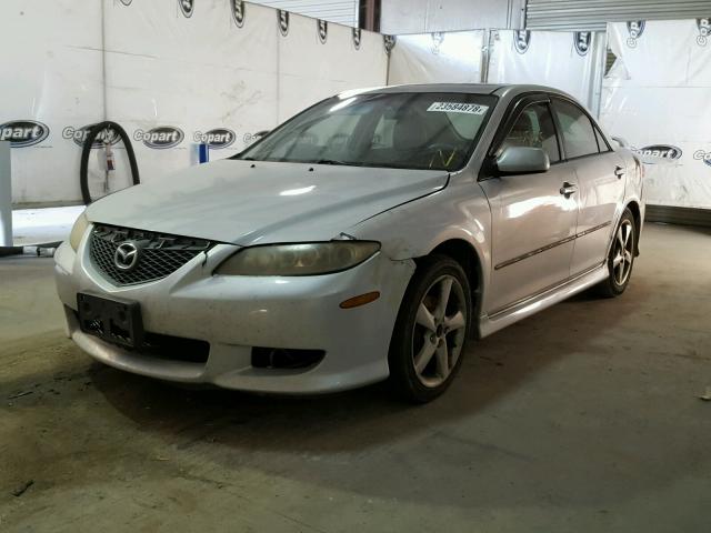 1YVFP80C035M23130 - 2003 MAZDA 6 I SILVER photo 2