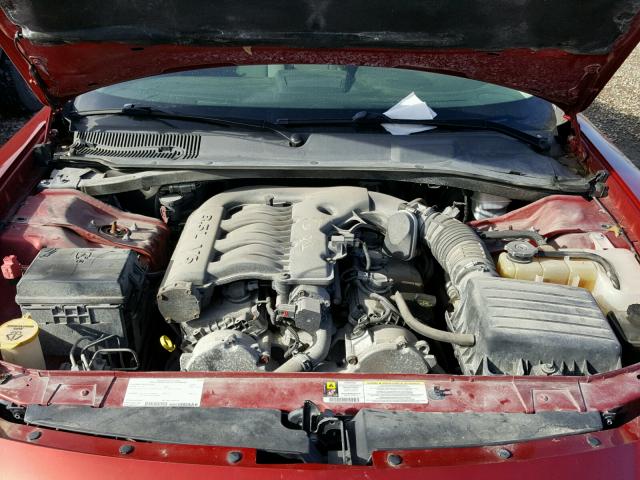 2B3KA43G08H227574 - 2008 DODGE CHARGER RED photo 7