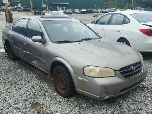 JN1CA31A21T108402 - 2001 NISSAN MAXIMA GXE GRAY photo 1