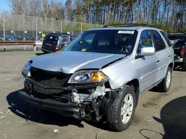 2HNYD18916H516978 - 2006 ACURA MDX TOURIN SILVER photo 2