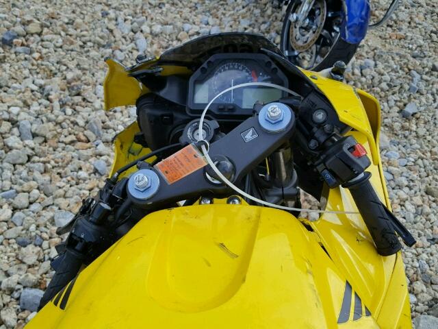 JH2PC37003M005667 - 2003 HONDA CBR600 RR YELLOW photo 5