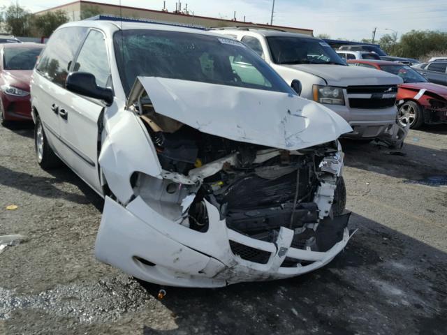 1D4GP25RX3B284066 - 2003 DODGE CARAVAN SE WHITE photo 1