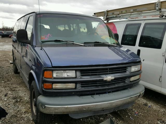 1GAHG39R5V1094694 - 1997 CHEVROLET EXPRESS G3 BLUE photo 1