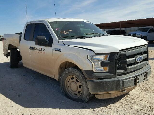 1FTFX1EF1GFA11587 - 2016 FORD F150 SUPER WHITE photo 1