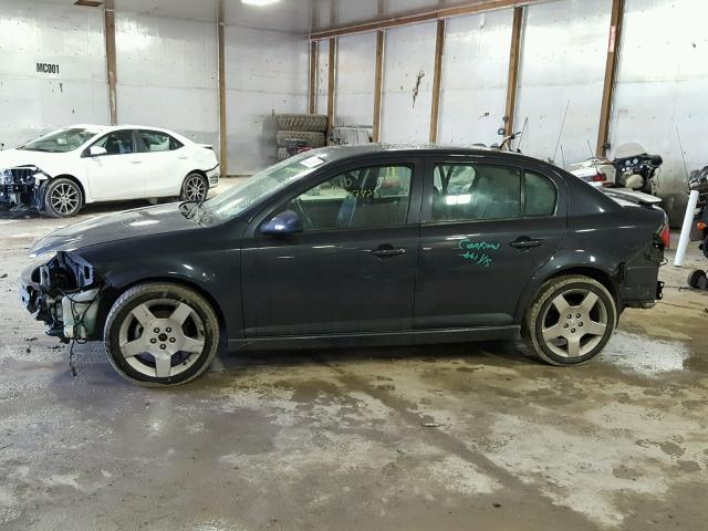 1G1AT58H397191560 - 2009 CHEVROLET COBALT LT CHARCOAL photo 9