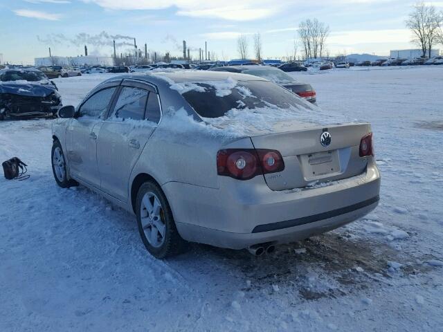 3VWRM31K98M081129 - 2008 VOLKSWAGEN JETTA 2.5L GRAY photo 3