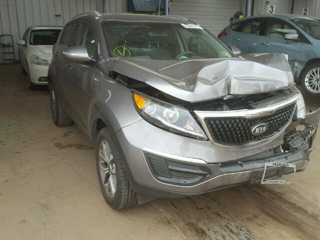 KNDPBCACXE7641061 - 2014 KIA SPORTAGE L BROWN photo 1