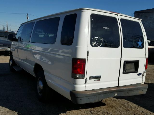 1FBSS31L16DA21250 - 2006 FORD ECONOLINE WHITE photo 3