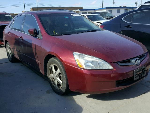 JHMCM56643C023616 - 2003 HONDA ACCORD EX BURGUNDY photo 1