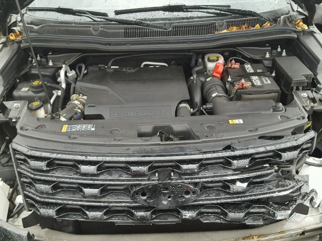 1FM5K8GT9GGA55574 - 2016 FORD EXPLORER S BLACK photo 7