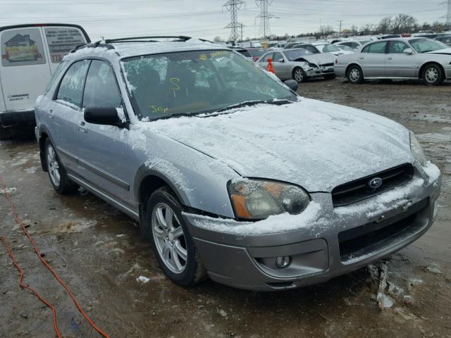 JF1GG68545H816074 - 2005 SUBARU IMPREZA OU SILVER photo 1