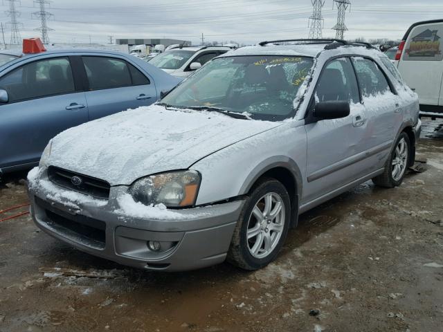 JF1GG68545H816074 - 2005 SUBARU IMPREZA OU SILVER photo 2