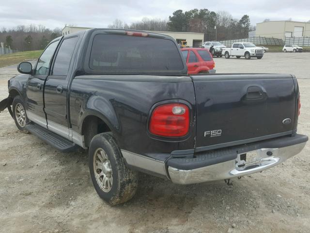 1FTRW07662KE29053 - 2002 FORD F150 SUPER BLACK photo 3