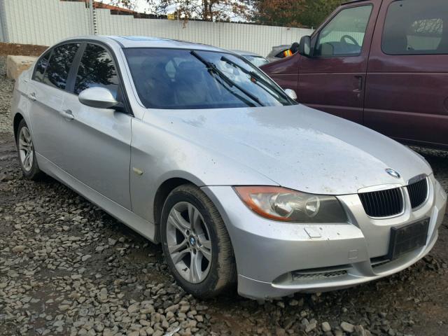 WBAVC93548K042645 - 2008 BMW 328 XI SILVER photo 1