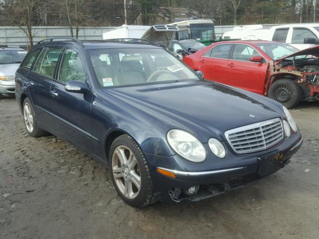 WDBUH83J74X119401 - 2004 MERCEDES-BENZ E 500 4MAT BLUE photo 1