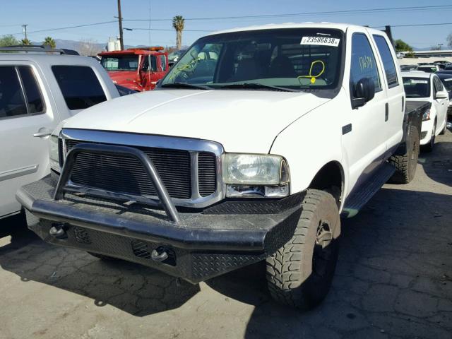 1FTNW21F8XEC73851 - 1999 FORD F250 SUPER WHITE photo 2