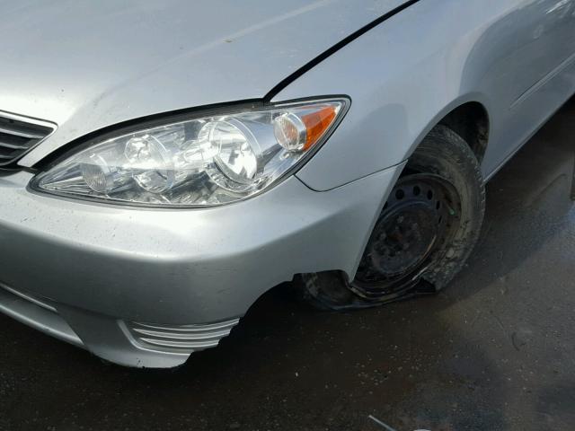 4T1BE32K96U122797 - 2006 TOYOTA CAMRY LE SILVER photo 9