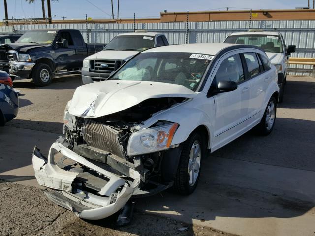 1B3HB78B29D170699 - 2009 DODGE CALIBER R/ WHITE photo 2