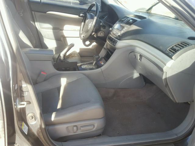 JH4CL96886C009668 - 2006 ACURA TSX GRAY photo 5