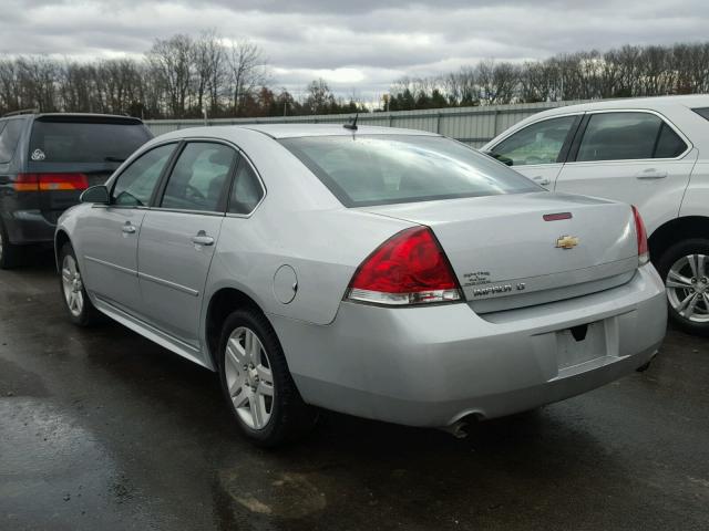 2G1WG5E35D1230173 - 2013 CHEVROLET IMPALA LT GRAY photo 3