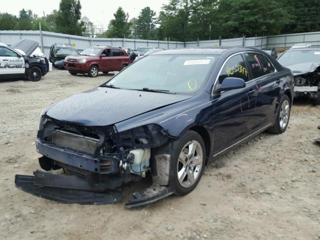 1G1ZC5EB3AF278873 - 2010 CHEVROLET MALIBU 1LT 蓝色 照片 2