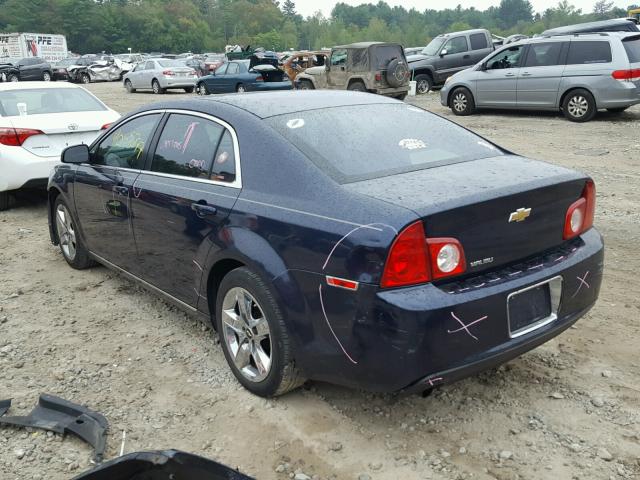 1G1ZC5EB3AF278873 - 2010 CHEVROLET MALIBU 1LT BLUE photo 3