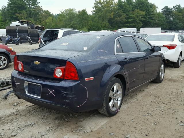 1G1ZC5EB3AF278873 - 2010 CHEVROLET MALIBU 1LT BLUE photo 4