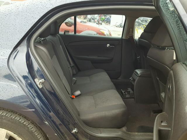 1G1ZC5EB3AF278873 - 2010 CHEVROLET MALIBU 1LT 蓝色 照片 6