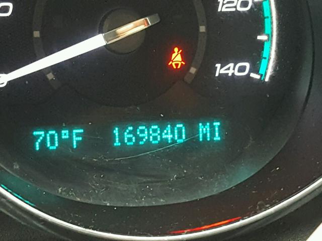 1G1ZC5EB3AF278873 - 2010 CHEVROLET MALIBU 1LT 蓝色 照片 8