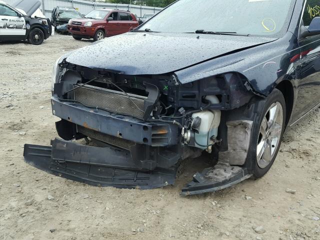 1G1ZC5EB3AF278873 - 2010 CHEVROLET MALIBU 1LT 蓝色 照片 9