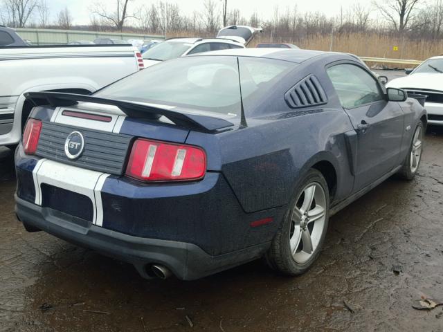 1ZVBP8CF3C5222670 - 2012 FORD MUSTANG GT BLUE photo 4