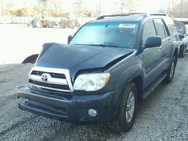 JTEBU14R38K008052 - 2008 TOYOTA 4RUNNER SR GRAY photo 2