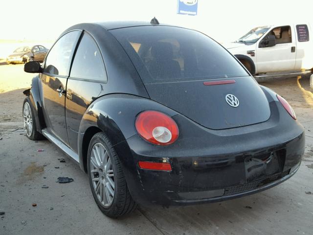 3VWRW31C57M507528 - 2007 VOLKSWAGEN NEW BEETLE 黑色 照片 3