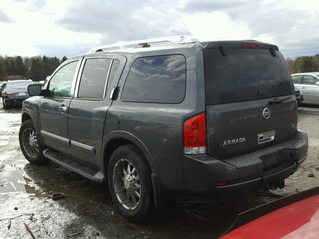 5N1AA0NC8BN604112 - 2011 NISSAN ARMADA SV GRAY photo 3