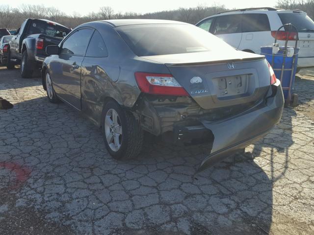 2HGFG12838H557783 - 2008 HONDA CIVIC EX BEIGE photo 3