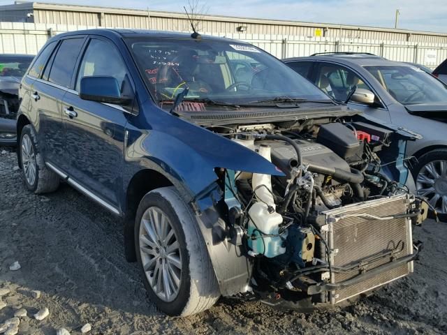 2LMDJ8JK1BBJ00364 - 2011 LINCOLN MKX TEAL photo 1