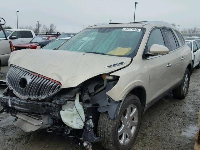 5GAEV23778J123586 - 2008 BUICK ENCLAVE CX GOLD photo 2