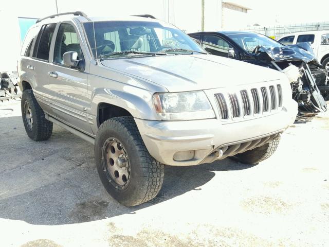 1J8GW68J52C107195 - 2002 JEEP GRAND CHER GRAY photo 1