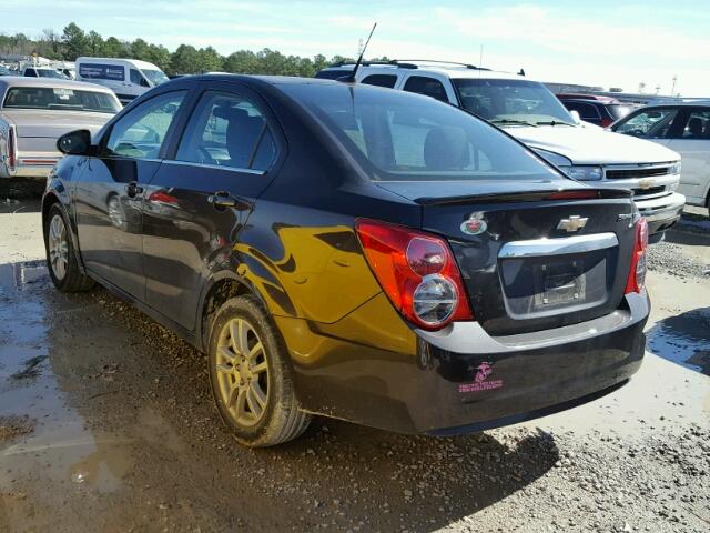 1G1JC5SHXD4245763 - 2013 CHEVROLET SONIC LT BROWN photo 3