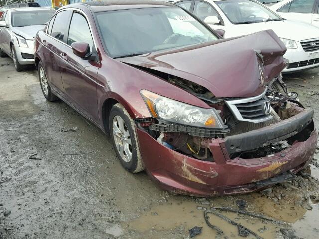 1HGCP26489A078937 - 2009 HONDA ACCORD LXP BURGUNDY photo 1