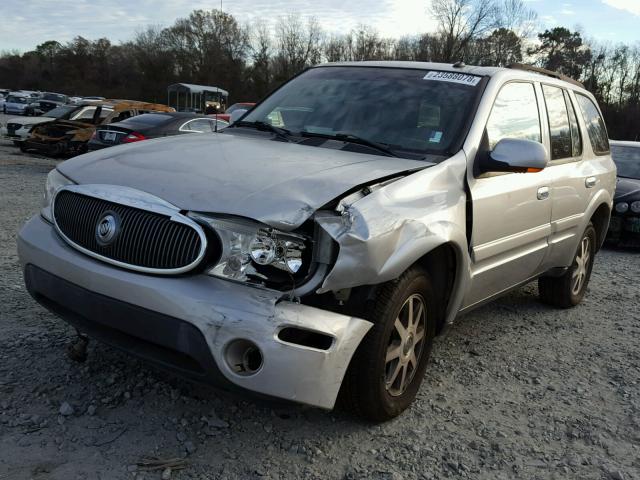 5GADT13S542299301 - 2004 BUICK RAINIER CX GRAY photo 2