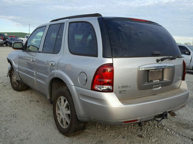 5GADT13S542299301 - 2004 BUICK RAINIER CX GRAY photo 3