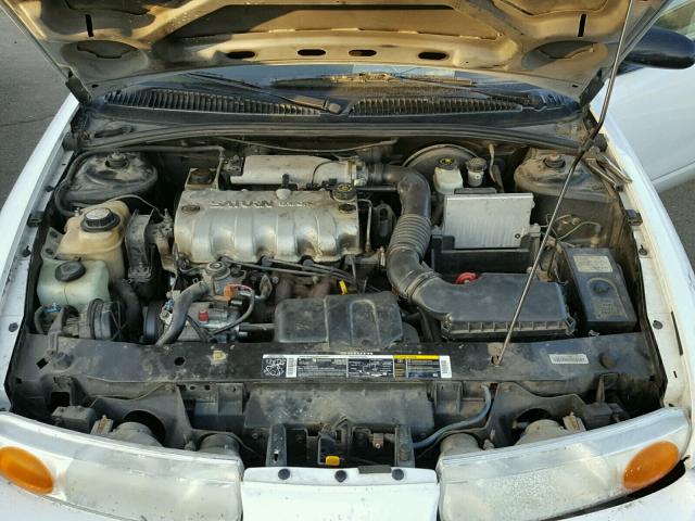 1G8ZF52862Z169454 - 2002 SATURN SL WHITE photo 7