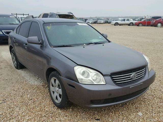 KNAGE123965057402 - 2006 KIA OPTIMA LX CHARCOAL photo 1