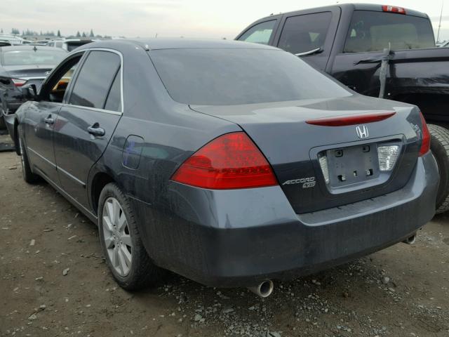 1HGCM66356A067820 - 2006 HONDA ACCORD LX GRAY photo 3