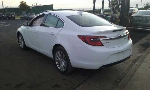 2G4GK5EX0G9169975 - 2016 BUICK REGAL WHITE photo 3