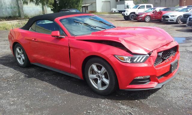 1FATP8EM2F5404244 - 2015 FORD MUSTANG RED photo 1