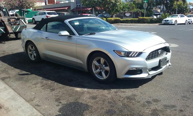 1FATP8EM6G5269514 - 2016 FORD MUSTANG SILVER photo 1