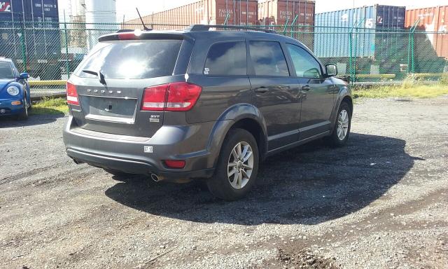 3C4PDCBG3FT726588 - 2015 DODGE JOURNEY SX GRAY photo 4